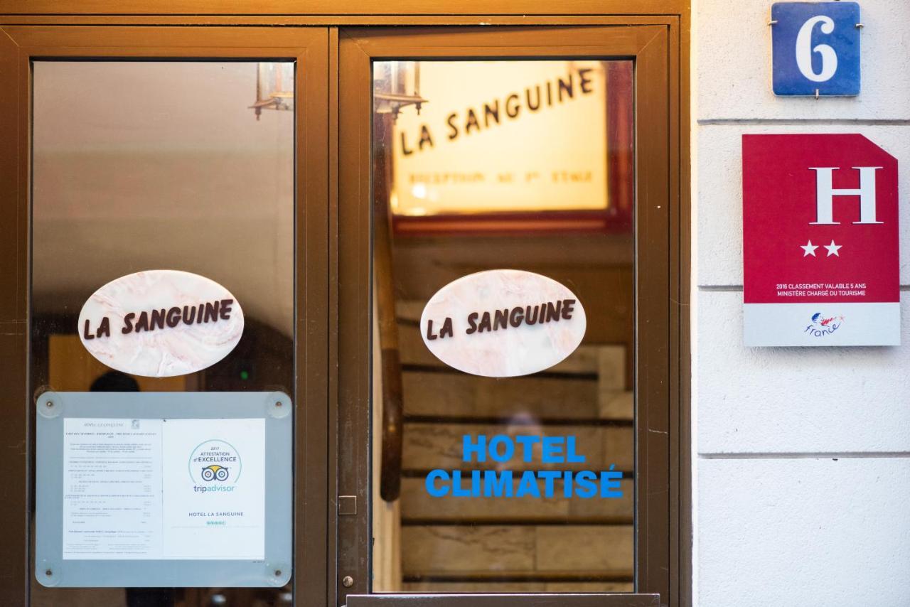 Hotel La Sanguine Paris Bagian luar foto